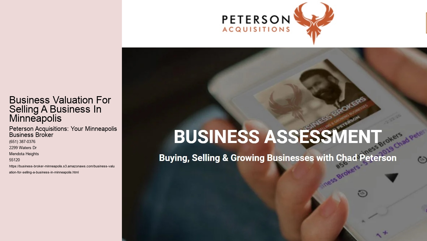 Business Valuation For Selling A Business In Minneapolis