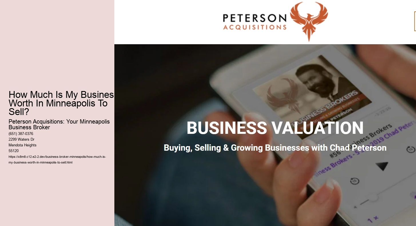 How Much Is My Business Worth In Minneapolis To Sell?