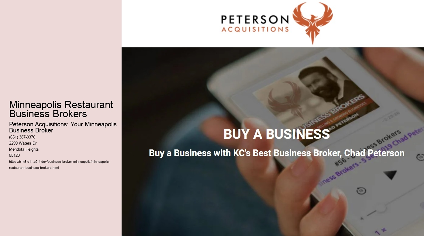 Minneapolis Restaurant Business Brokers